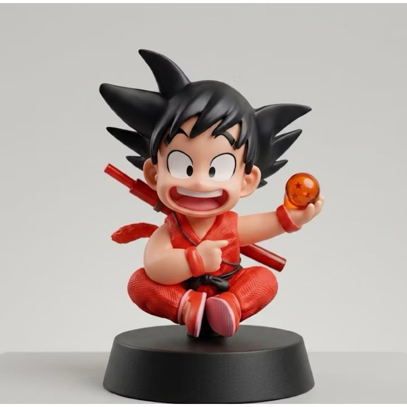 Boneco Goku Criança Dragon Ball Z Colecionável Action Figure Miniatura