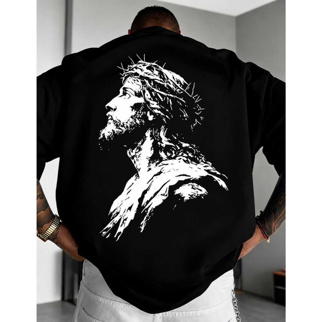 Camiseta Masculina Jesus Cristo Cistão Deus 100% Algodão Unissex Estampada