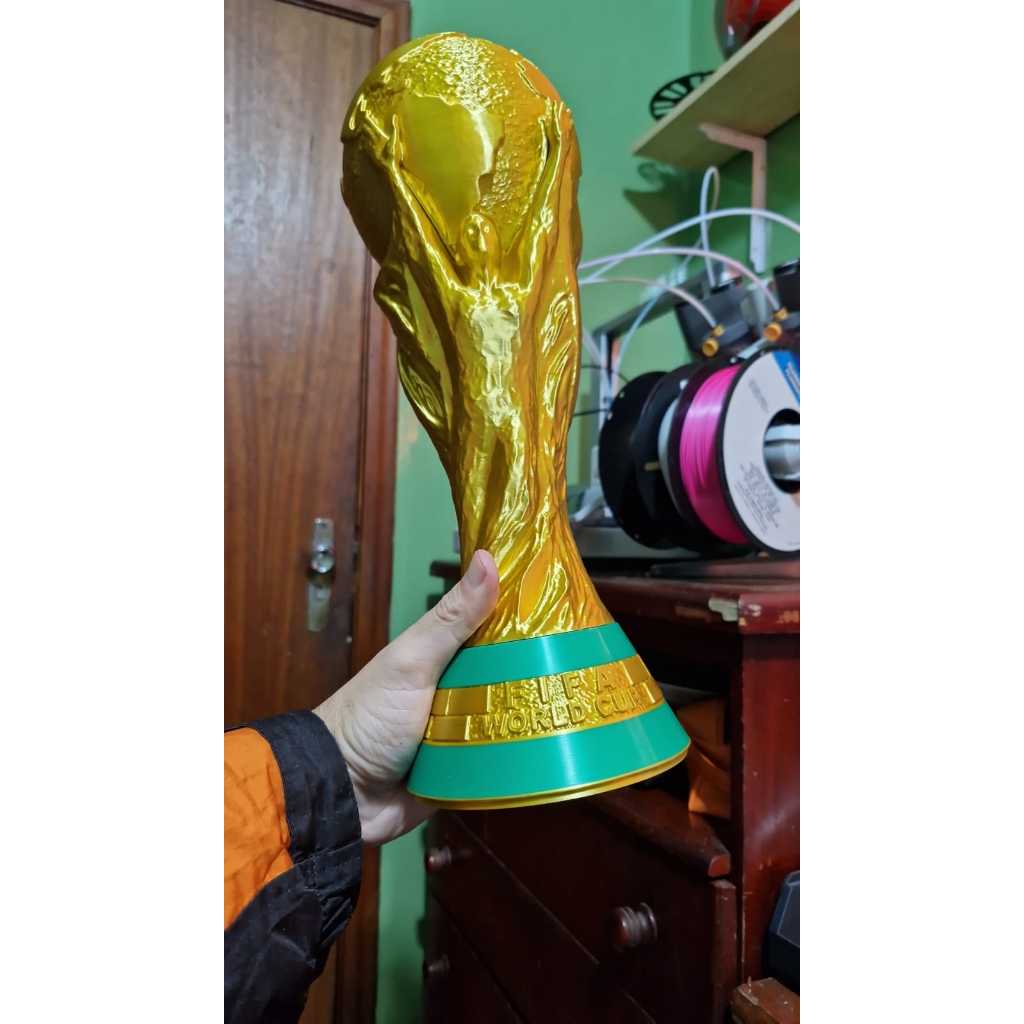 Réplica Troféu Copa do Mundo Tamanho Real