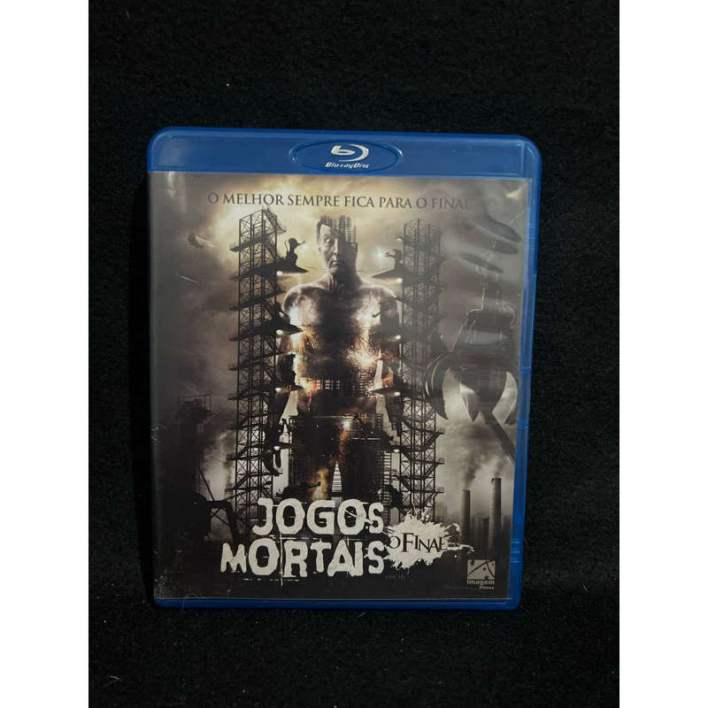 Jogos Mortais O Final Blu-ray Original Saw 3D Filme Terror Suspense Colecionador Legendado Dublado