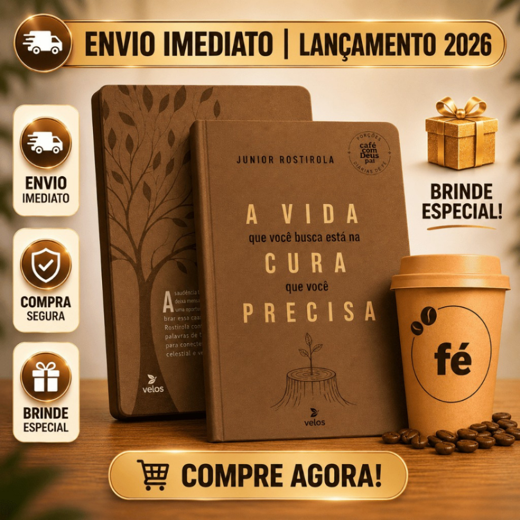 A VIDA QUE VOCÊ BUSCA ESTÁ NA CURA QUE VOCÊ PRECISA + COPO 250ML
