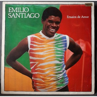 LP Vinil Emilio Santiago. Ensaios de Amor