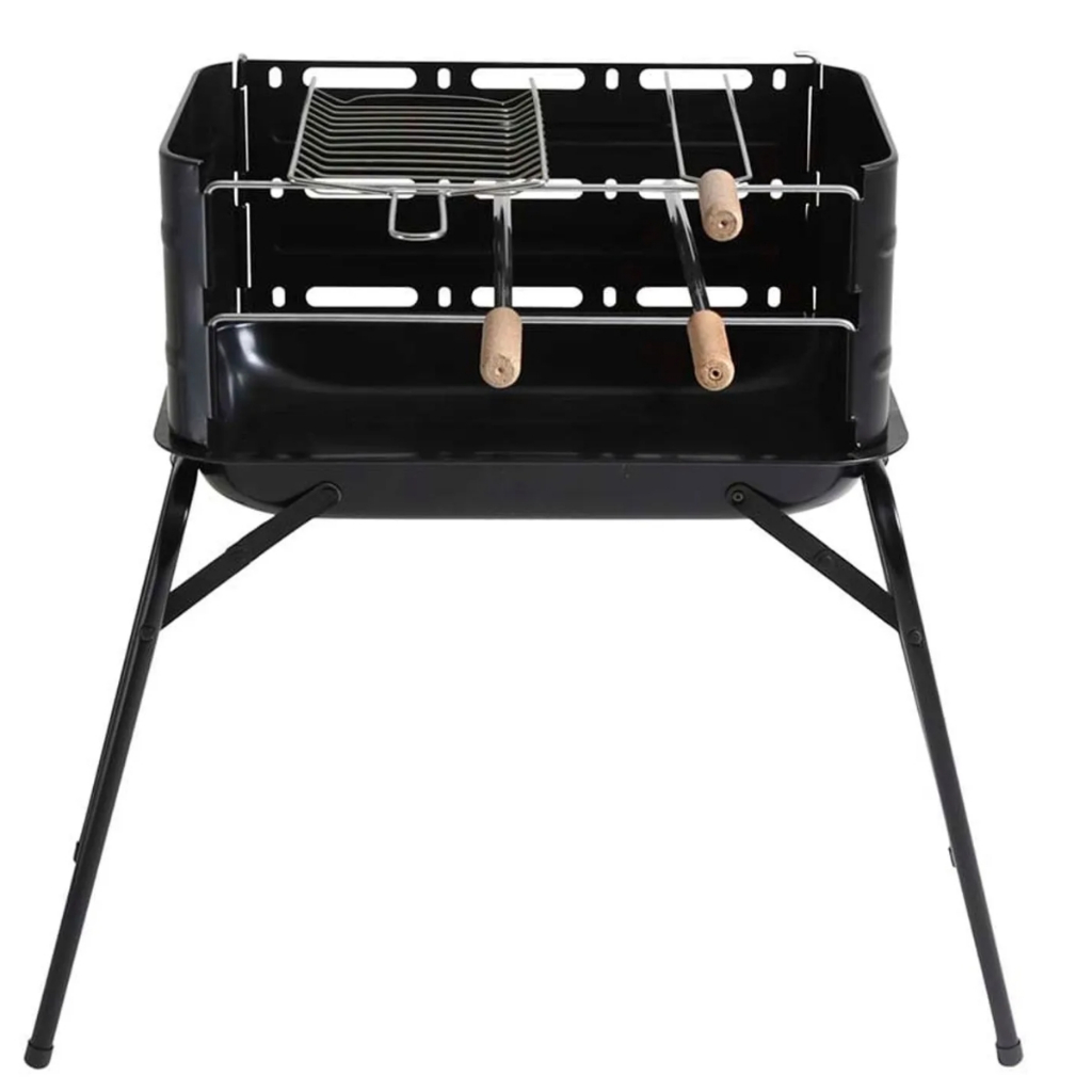 Churrasqueira Montana Portátil Mor 03005 A Carvão Dobrável Compacta Grill Barbec