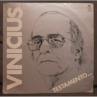 LP Vinil Vinícius de Moraes. Testamento