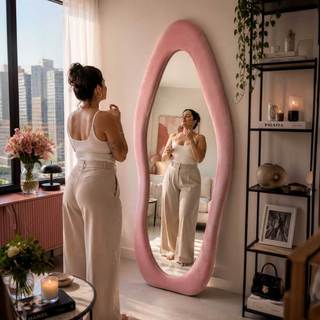 Espelho Corpo Inteiro 1m70 por 70cm Espelho de Parede Grande Espelho para Closet Espelho Luxo Selfie