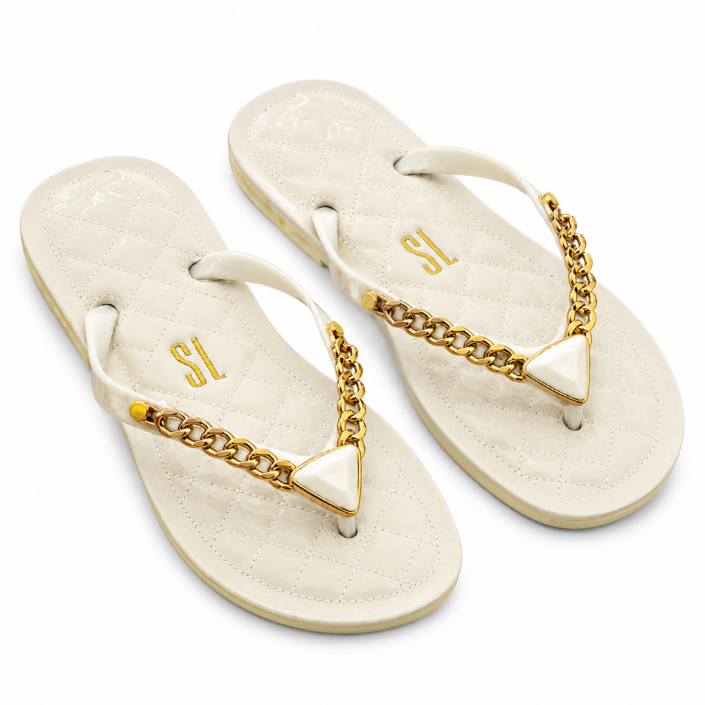 Chinelo Feminino Luxo Confortável Macio Leve Sandália Elegante Casual