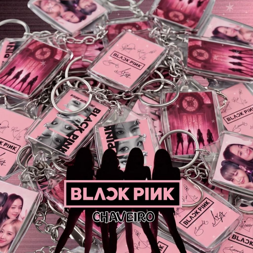Kit 2 Chaveiros 3x4 - BLACKPINK Fãs Coleção - Envio Imediato