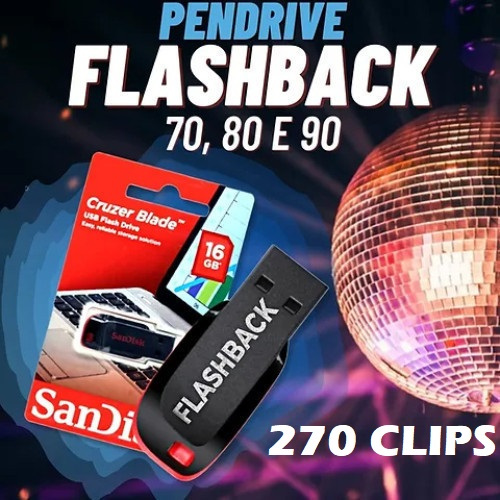 KIT / PENDRIVE 270 CLIPS FLACHBACK SO AS TOP.