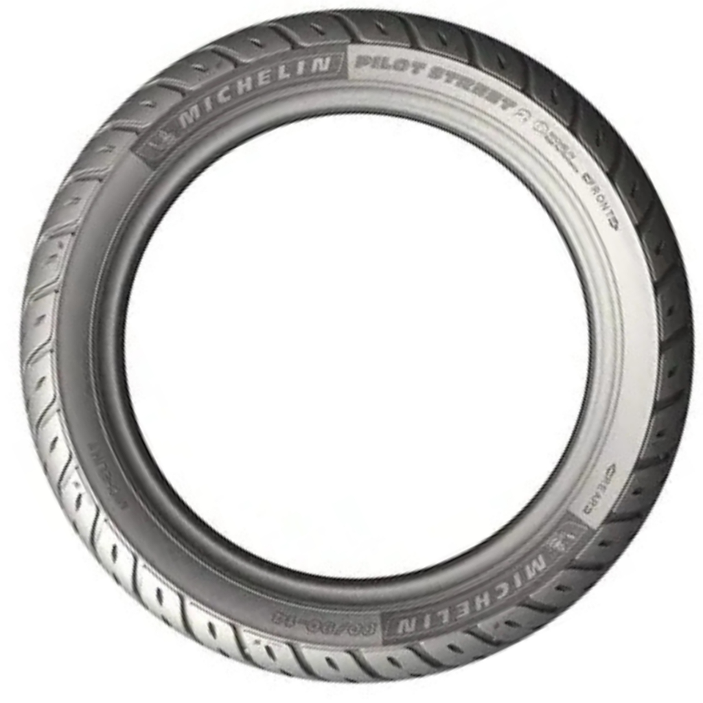 Pneu 80/100 - 14 Michelin Pilot Street 2 Tl Trseiro 49S — imagem 2 de 2