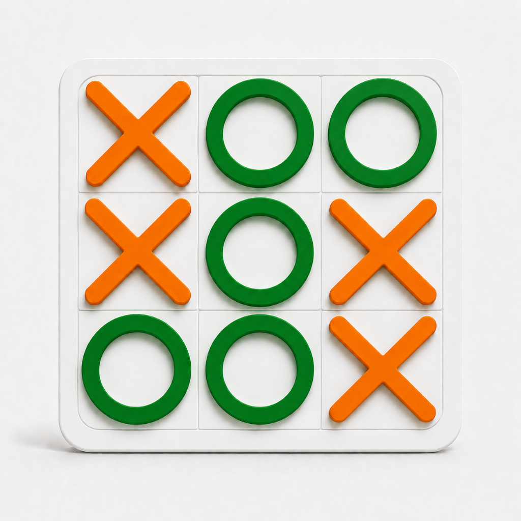 Kit 120 Jogos da Velha Infantil MDF Pintado Lembrancinha Educativa 10x10 cm