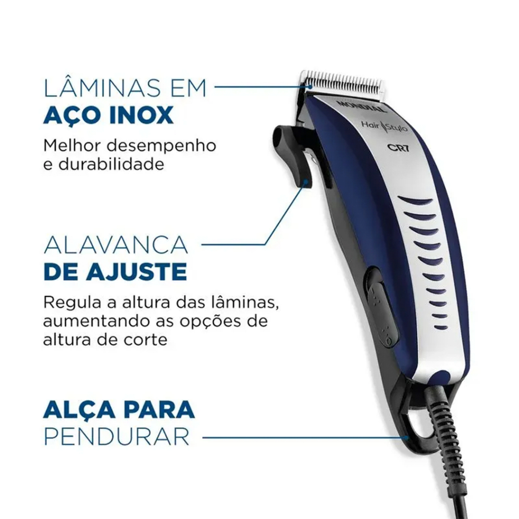 Cortador de Cabelo Mondial Hair Stylo CR-07 10W · foto 2