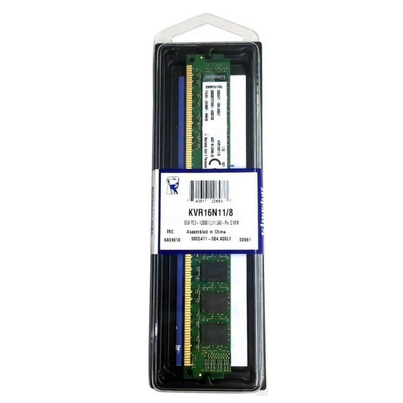 Memória RAM Kingston 8GB Ddr3 1600mhz  Pc3 12800  KVR16N11/8 PC