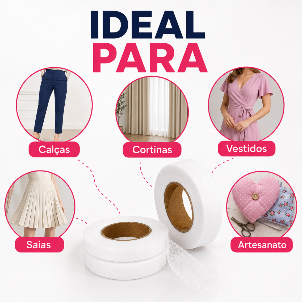 Fita Termocolante Bainha Mágica Para Barra de 1,5cm a 3cm de 3m a 60m — imagem 2 de 2