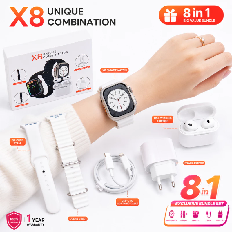 Kit Smartwatch Relógio Inteligente i13 X8 2.2 Polegadas 6 em 1 — foto 3