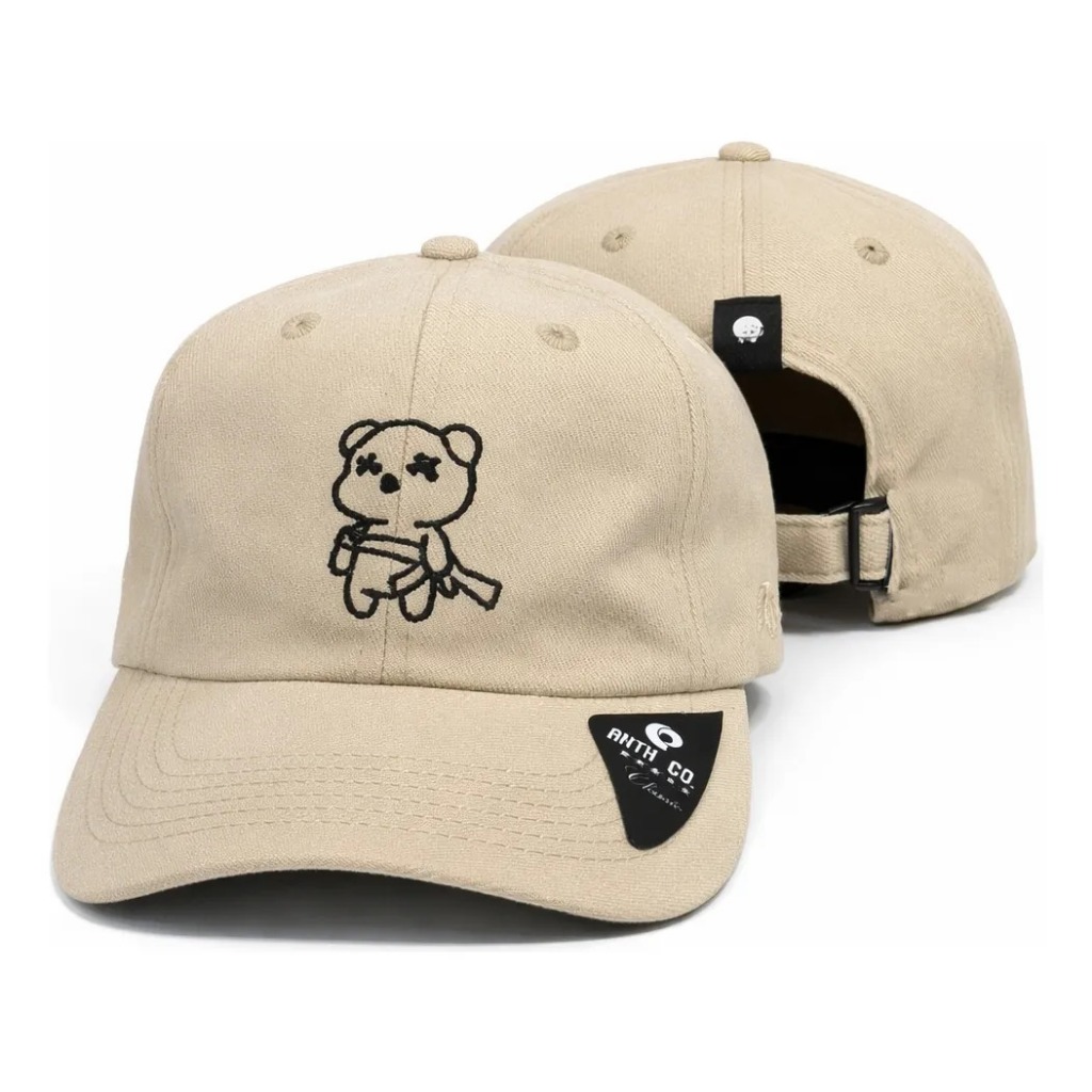 Boné Anth Co. Five Panel Aba Reta Ajustavel Fitão - Bear