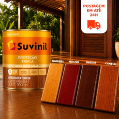 VERNIZ SUVINIL TRIPLA PROTEÇÃO BRILHANTE 900ML VÁRIAS CORES