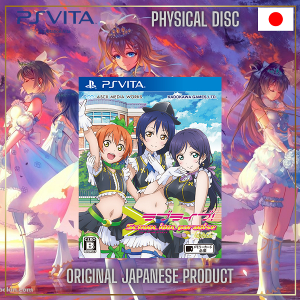 🎤 LOVE LIVE! SCHOOL IDOL PARADISE VOL.3 LILY WHITE PSVITA - Edição Original Japonesa 💎