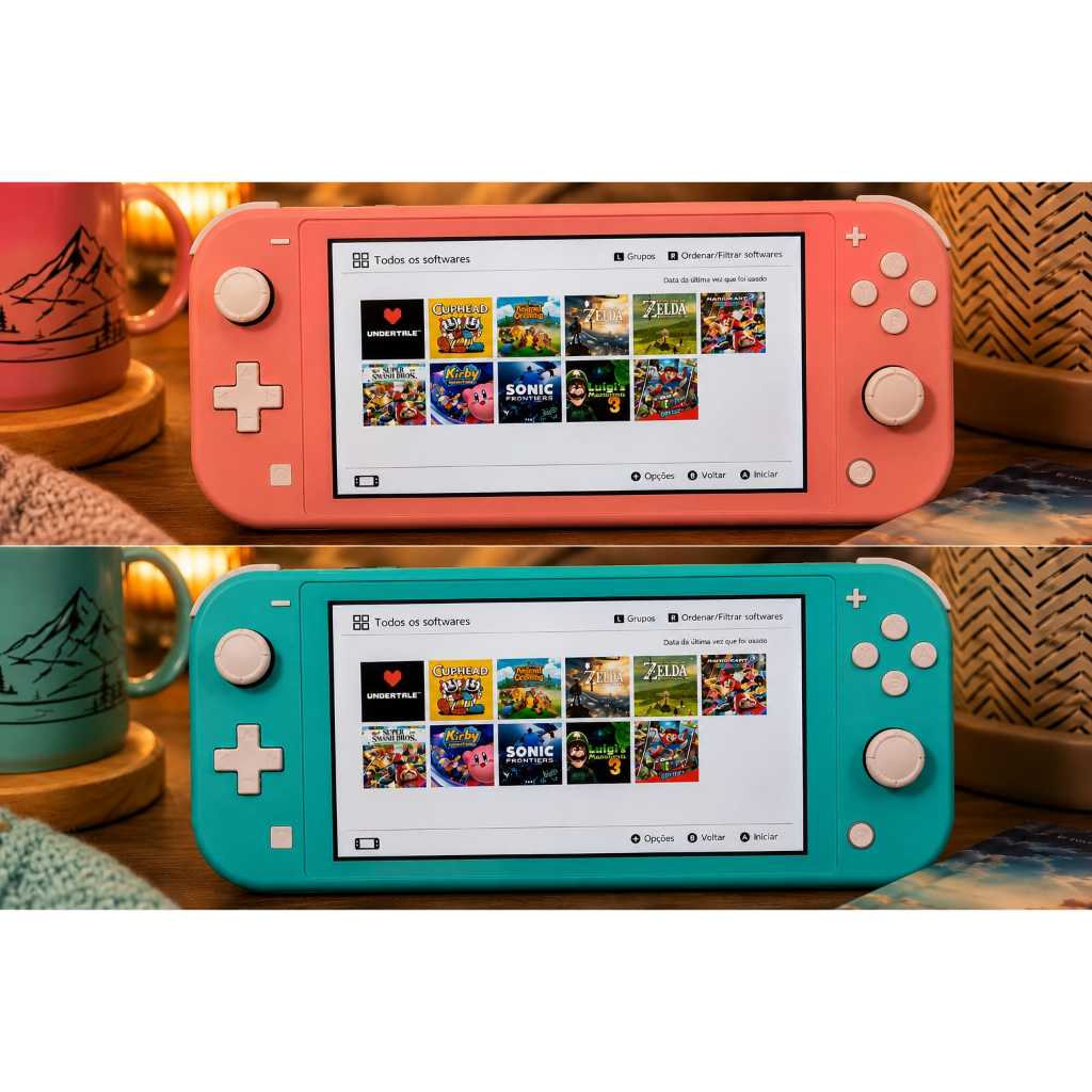 Nintendo Switch Lite Desbloqueado 128GB + Loja Gratis