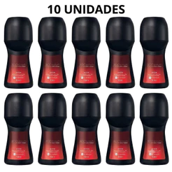 Kit 10 Unidades Desodorante Antitranspirante Roll-On Avon - 50 ml - Diversas Fragrâncias