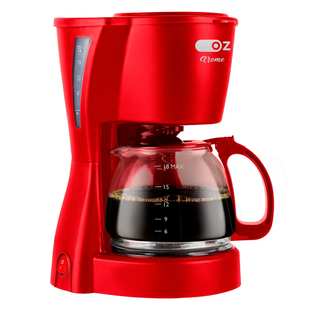 Cafeteira Elétrica Jarra Vidro Oz Filtro Permanente Capaci. 18 Xicaras Sistema A