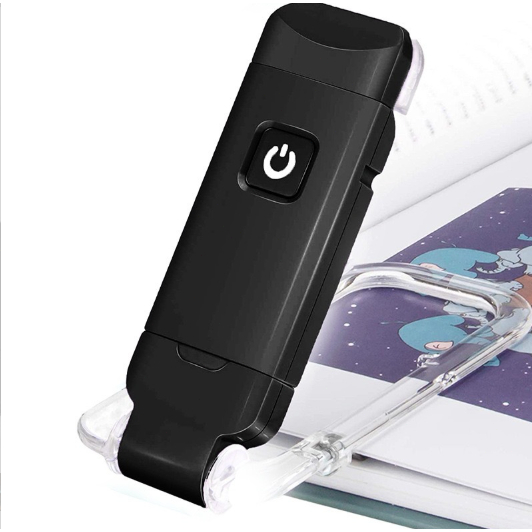 Luminária para Leitura De Livros LED Ajustável USB Clip De Proteção Dos Olhos Portátil Bookmark Light
