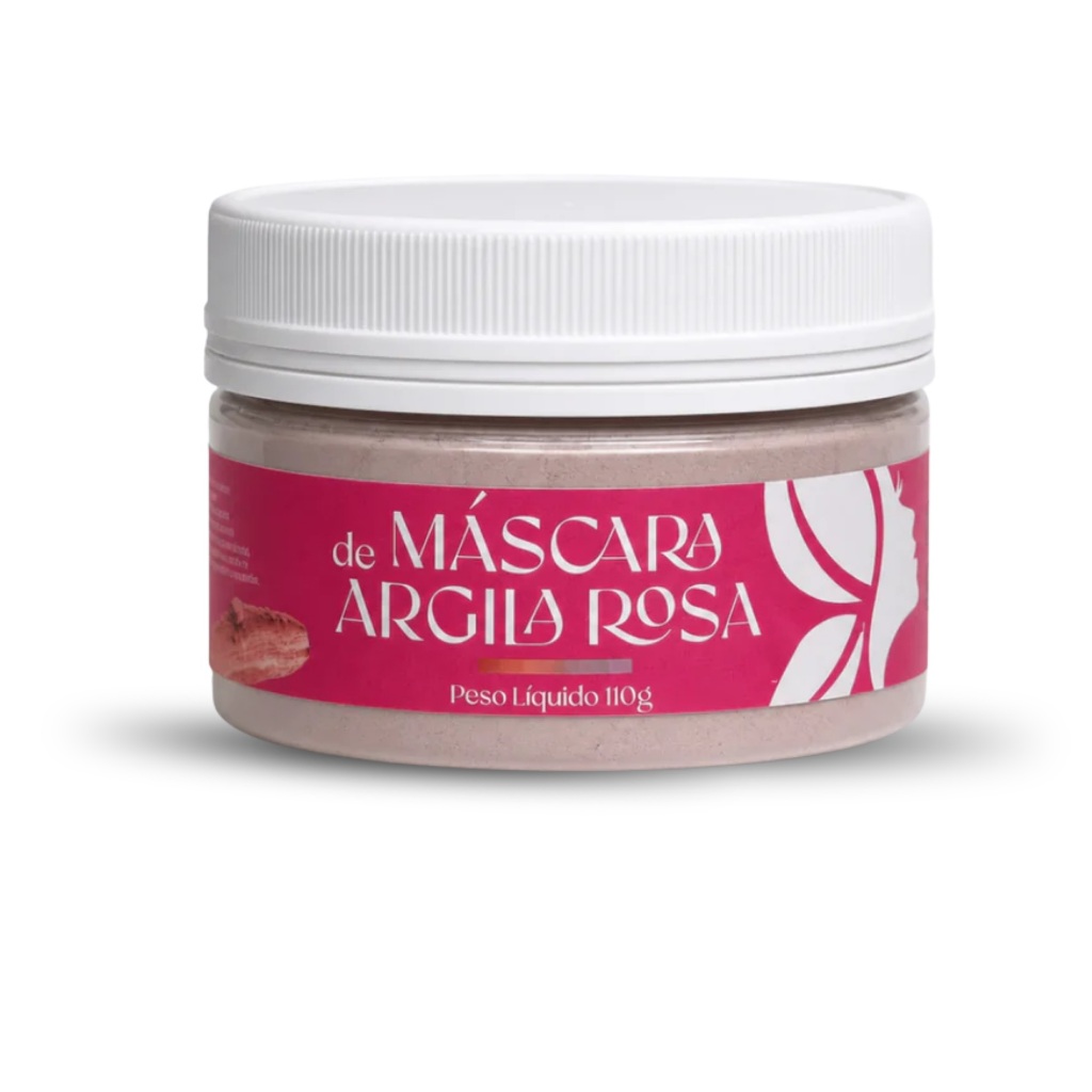 Argila Rosa 110g Pele sensível ou com acne
