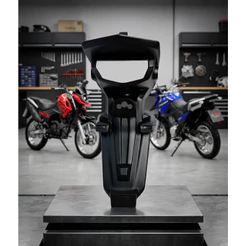 PARALAMA TRASEIRO LICENCA SUPORTE PLACA XTZ CROSSER 150 S Z ABS 2023 2024 2025 2026 ORIGINAL YAMAHA