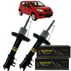 Par Amortecedor Dianteiro Fiat Uno Way Vivace 1.4 2010 2020