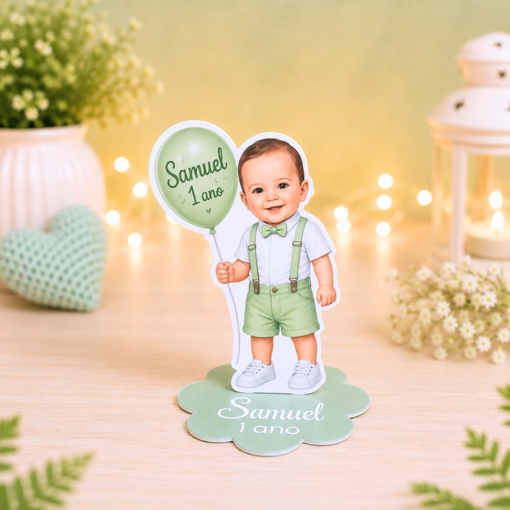 Aplique 5x5 3D Mascotinho IA 20 unidades personalizado para  lembrancinha caixinha acrílica e latinha