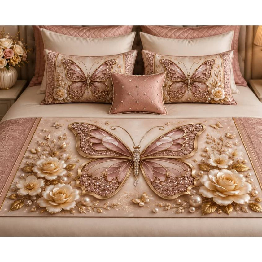 Kit Peseira CAMA PADRÃO QUEEN E KING + 2 Capas de Baguete sem Refil | Tecido oxford - Luxo e Elegância — imagem 1