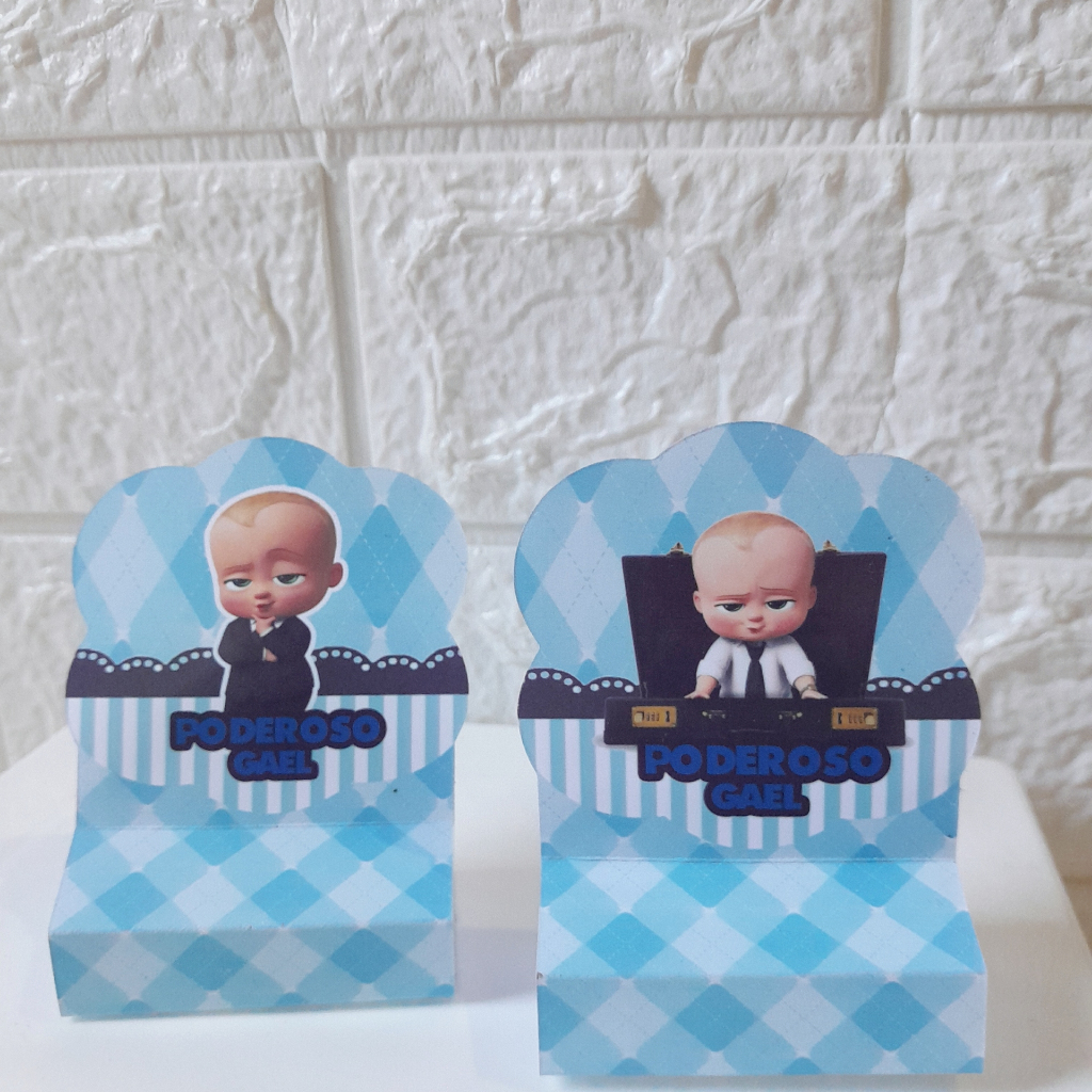 Porta Bis Poderoso Chefinho Personalizado Lembrancinha Infantil Menina  Caixa Chocolate Festa Pegue e Monte Mimo