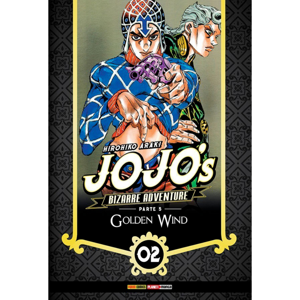 Mangá Jojos Bizarre Adventure 02 - Parte 5: Golden Wind - Novo/Lacrado