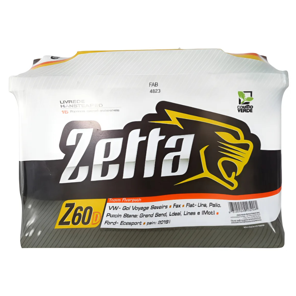 Bateria Zetta Automotiva Z60d