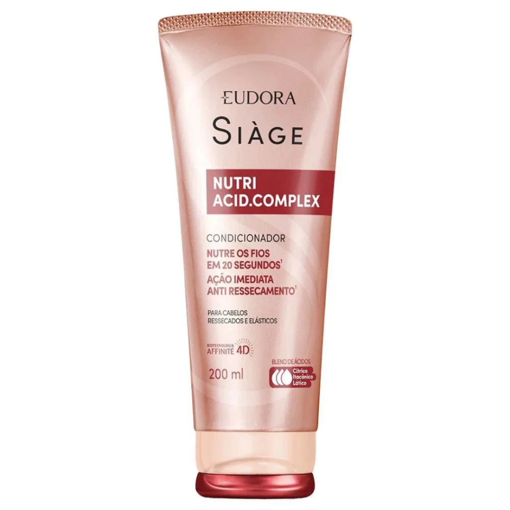 Condicionador Eudora Siàge 200ml Nutri Acid. Complex