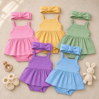 Body Vestido Infantil Canelado Tapa Fralda De Pressão Conforto Kit 2, Kit 3 e Unidade