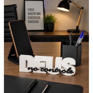 Kit Decoração de Escritório - 3 Peças / Impressão 3D - Lembrancinha