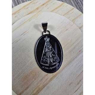 Pingente Medalha Nossa Senhora Aparecida em Aço Inox