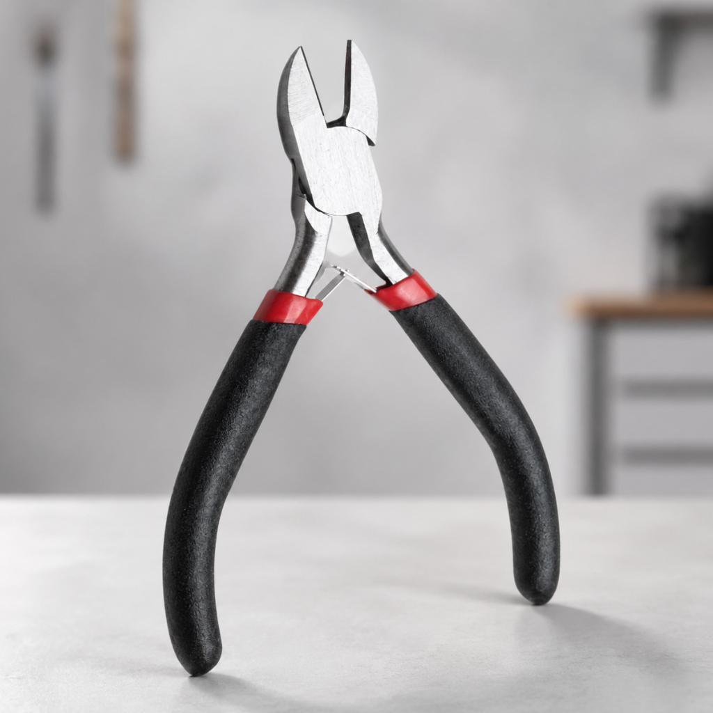 Alicate de Corte Diagonal Multifuncional Arame Bijuteria 4.5" Eletrônico Fio Profissional
