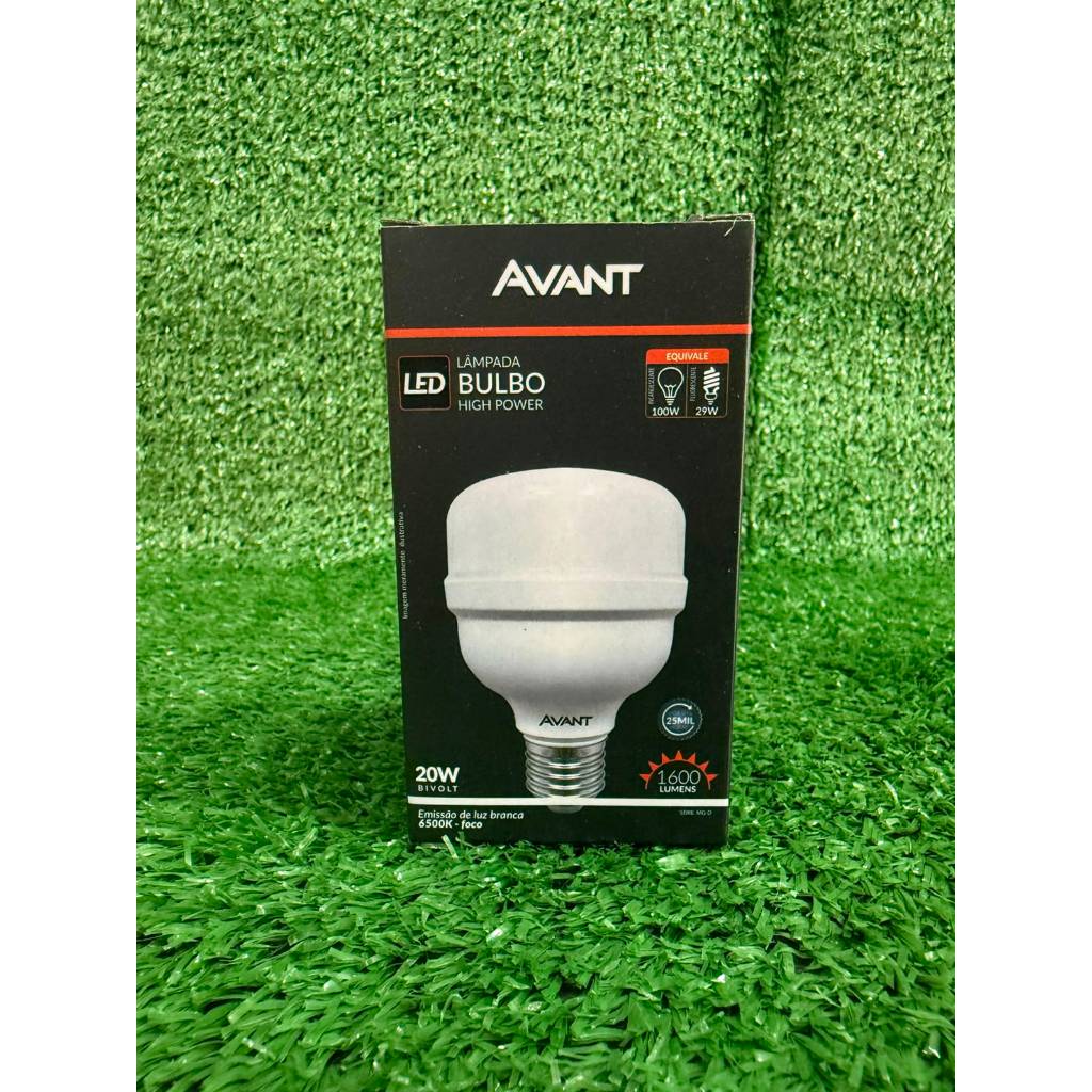 LAMPADA Bulbo 20w Potencia 6500k Equivale 100w 29w AVaant