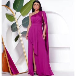 Vestido feminino Longo convidada madrinha festa leve igreja