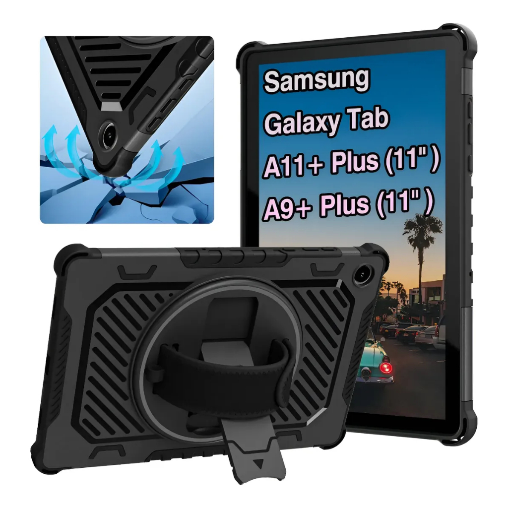 Capa Para Galaxy Tab A11+ / A9+ Plus 11 Pol Com Anti Shock