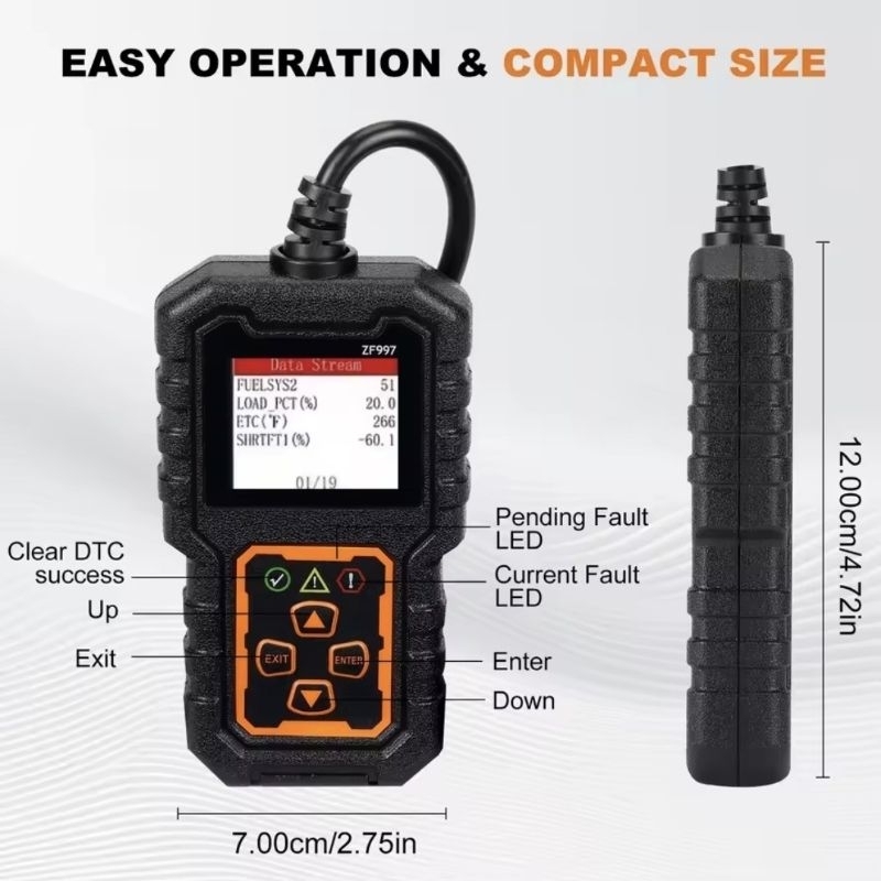 SCANNER AUTOMOTIVO OBD2 BLUETOOTH – DIAGNÓSTICO RÁPIDO E PRÁTICO