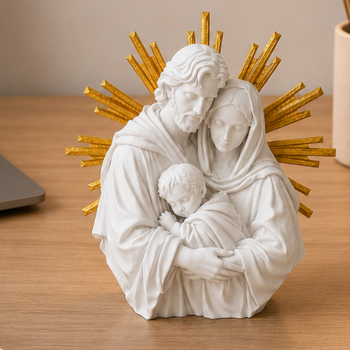 Sagrada Família | Decoração Religiosa Moderna | Presente Católico | Presente Religioso | Decoração Cristã
