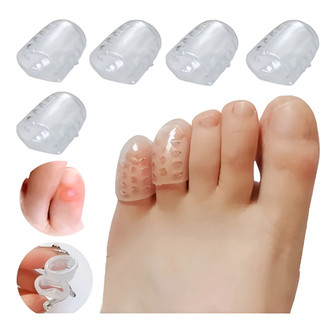 5/10 Pares Dedeiras de Silicone Protetor Calo Unha Encravada Para Dedo Dos Pés