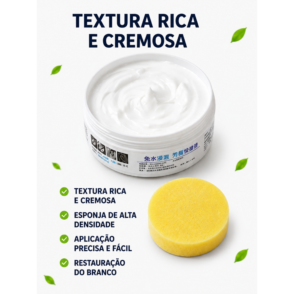 Kit Limpeza a Seco para Tênis Branco