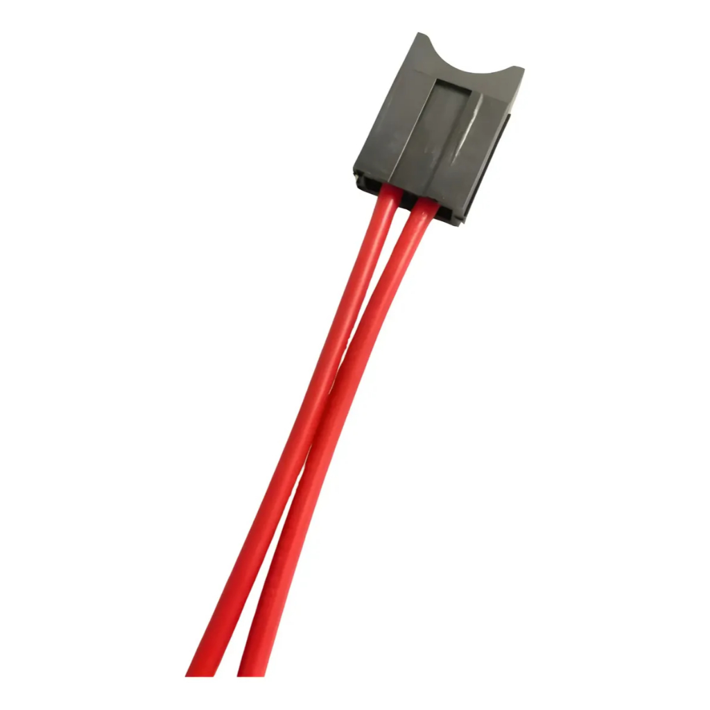 Porta Fusível Lâmina Universal Com Fio 4mm Automotivo Alta Qualidade