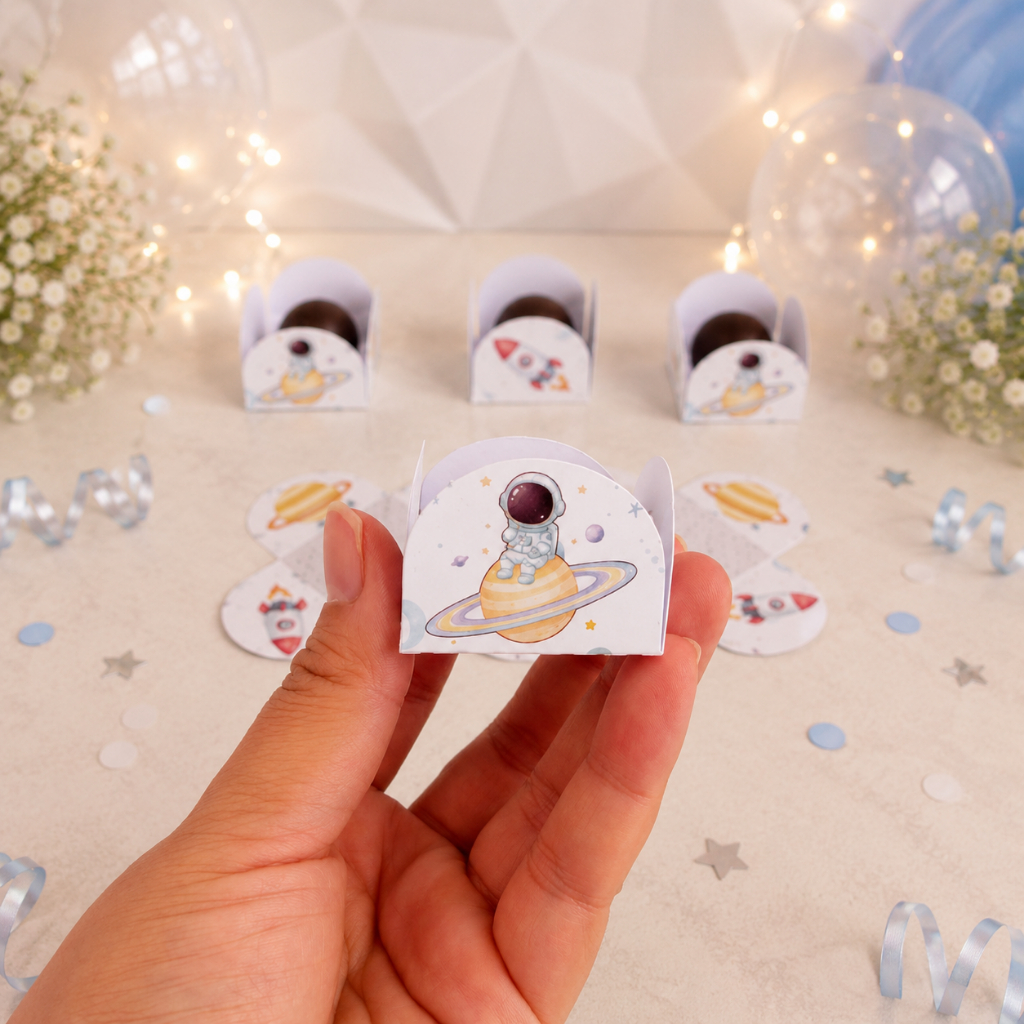 FORMINHA DE DOCES ASTRONAUTA PERSONALIZADOS/ASTRONAUTA/LEMBRANCINHAS DE FESTA/ANIVERSÁRIO/ASTRONAUTA PERSONALIZADOS