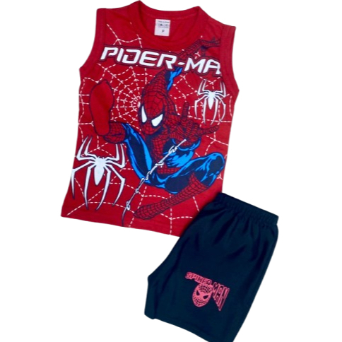 Conjunto Infantil Temático Menino - Camiseta e Short Verão | Pronta Entrega