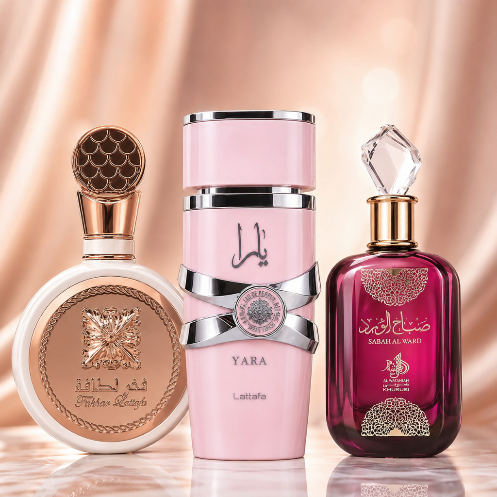 Perfume Árabe Feminino Essência Concentrada Óleo Alta Fixação Aroma Marcante