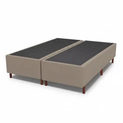 Base Box Queen Size Prince Sued 38x158x197cm